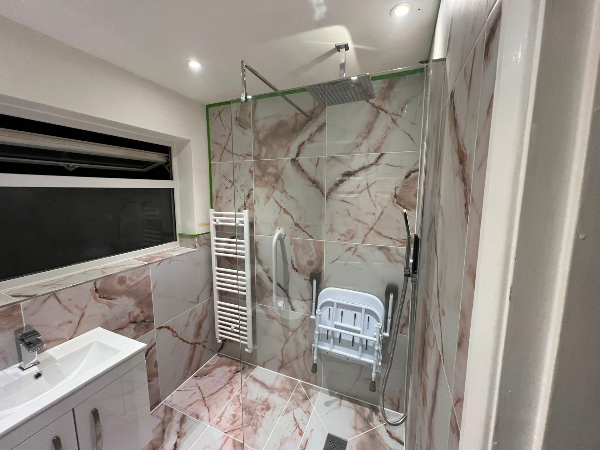 Bathroom Fitting carried out by Rusupo Heating and Plumbing in Essex