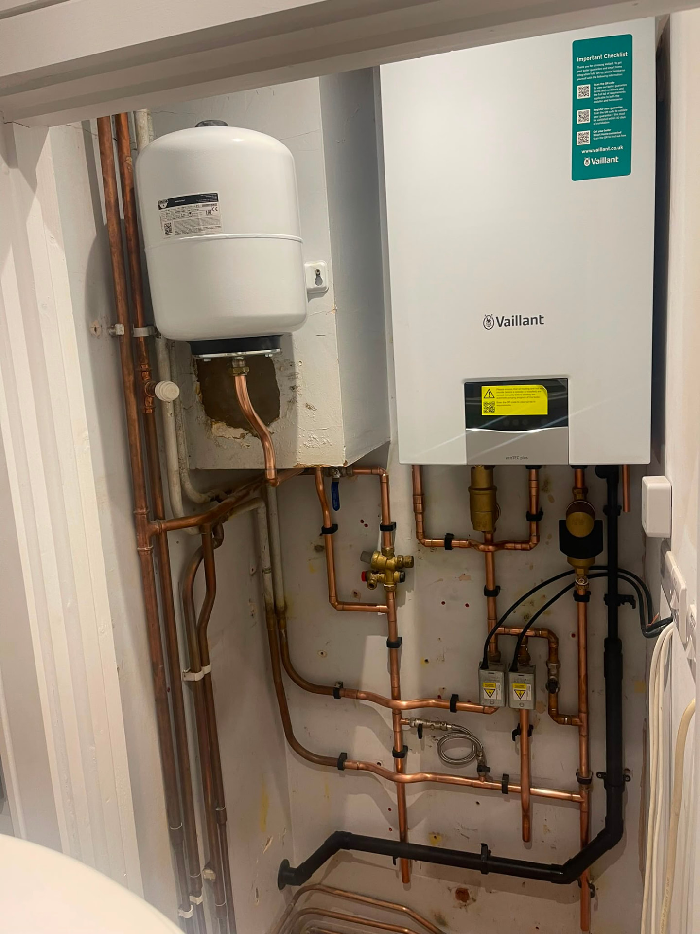 Boiler Installations carried out by Rusupo Heating and Plumbing in Essex